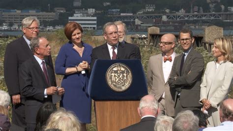 High Line Section Three Groundbreaking Ceremony Scott Stringer