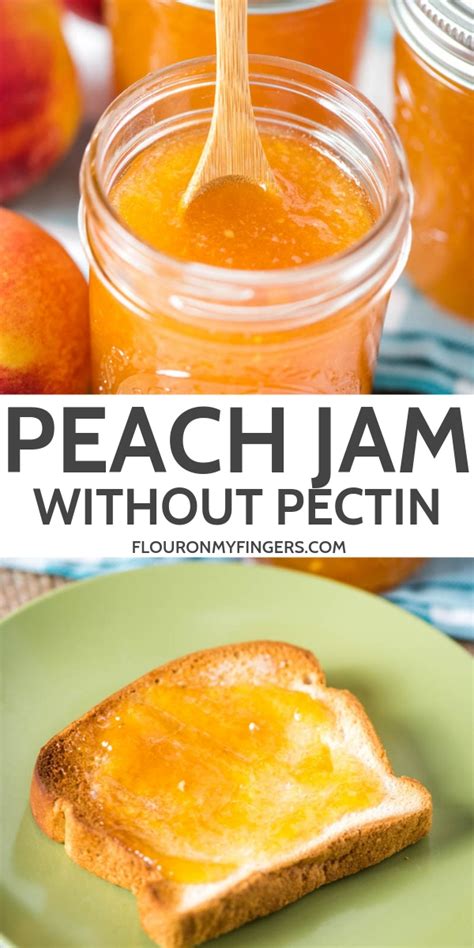 Peach Jam without Pectin  Useful Knowledge